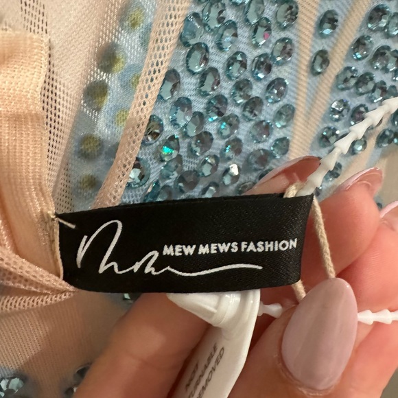 Mew Mews crystal mesh dress - Picture 3 of 4
